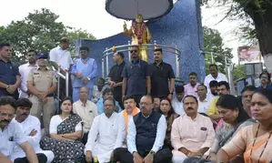 BJP takes out silent marches in Maha protesting Badlapur incident, launches campaign