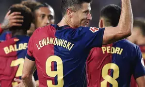 La Liga: Lewandowski gives Barca narrow win over Bilbao