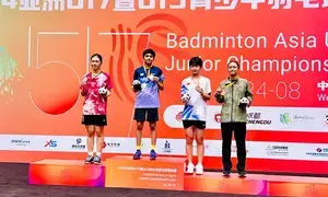 Tanvi Patri crowned U15 champion at Badminton Asia Junior Championships