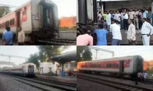 Major accident averted as Kisan Express split into two parts in UPs Bijnor
