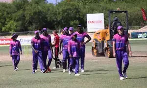 Max60 Cricket: New York Strikers beat Grand Cayman Jaguars by 8 runs to enter final