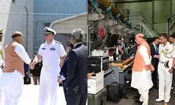 Rajnath Singh visits US Naval Warfare Centre, explores collaboration on Indigenous defence technologies