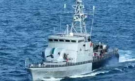 Royal Malaysian Navy ship crew evacuated after taking on water