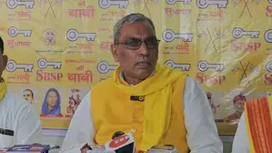 Cong-NC alliance aims to scrap reservation for SCs, STs in J&K: Om Prakash Rajbhar Cong-NC alliance aims to scrap reservation for SCs, STs in J&K: Om Prakash Rajbhar