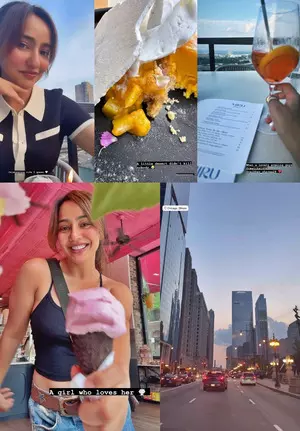 Neha Sharma shares a sneak-peek into how she celebrates life