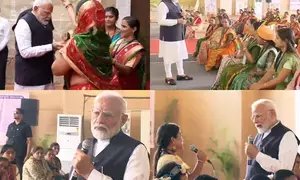 PM Modi shares interaction video with Lakhpati Didis, highlights empowerment through SHGs