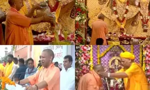 Lord Krishna taught us to walk on path of truth, righteousness: CM Yogi in Mathura