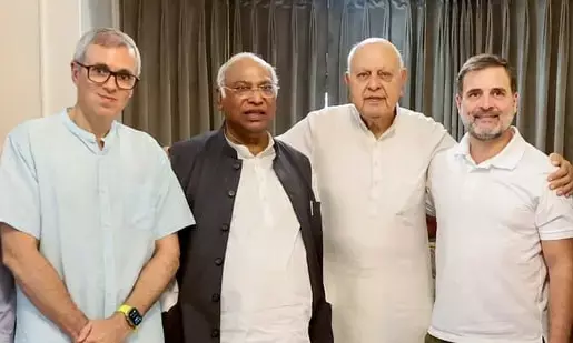 Congress and National Conference Seal Seat Sharing Pact for J&K Assembly Elections