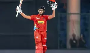 DPL T20: Aryas historic ton leads South Delhi Supertstarz to big win over Purani Dilli 6