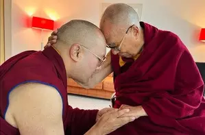 Tibetan religious head Karmapa calls on Dalai Lama after seven years Tibetan religious head Karmapa calls on Dalai Lama after seven years