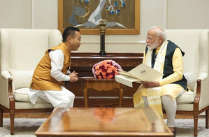 Sikkim CM invites PM Modi to attend statehood day
