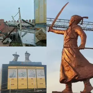 Royal kin claims erected ‘hastily’ as Chhatrapati statue crash sparks monumental row in Maha