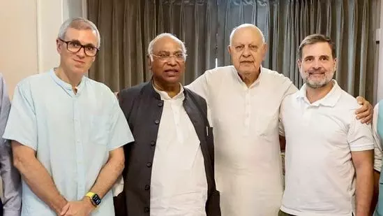 Congress and National Conference Seal Seat Sharing Pact for J&K Assembly Elections