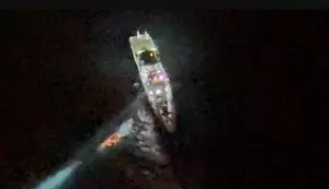 ITT Puma was carrying sand to Andamans when it sank (Lead)