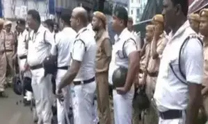 Layers of security in place ahead of Nabannno Abhijan in Kolkata