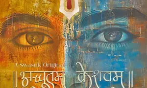 AI-generated devotional bhajan Achyutam Keshavam’ out