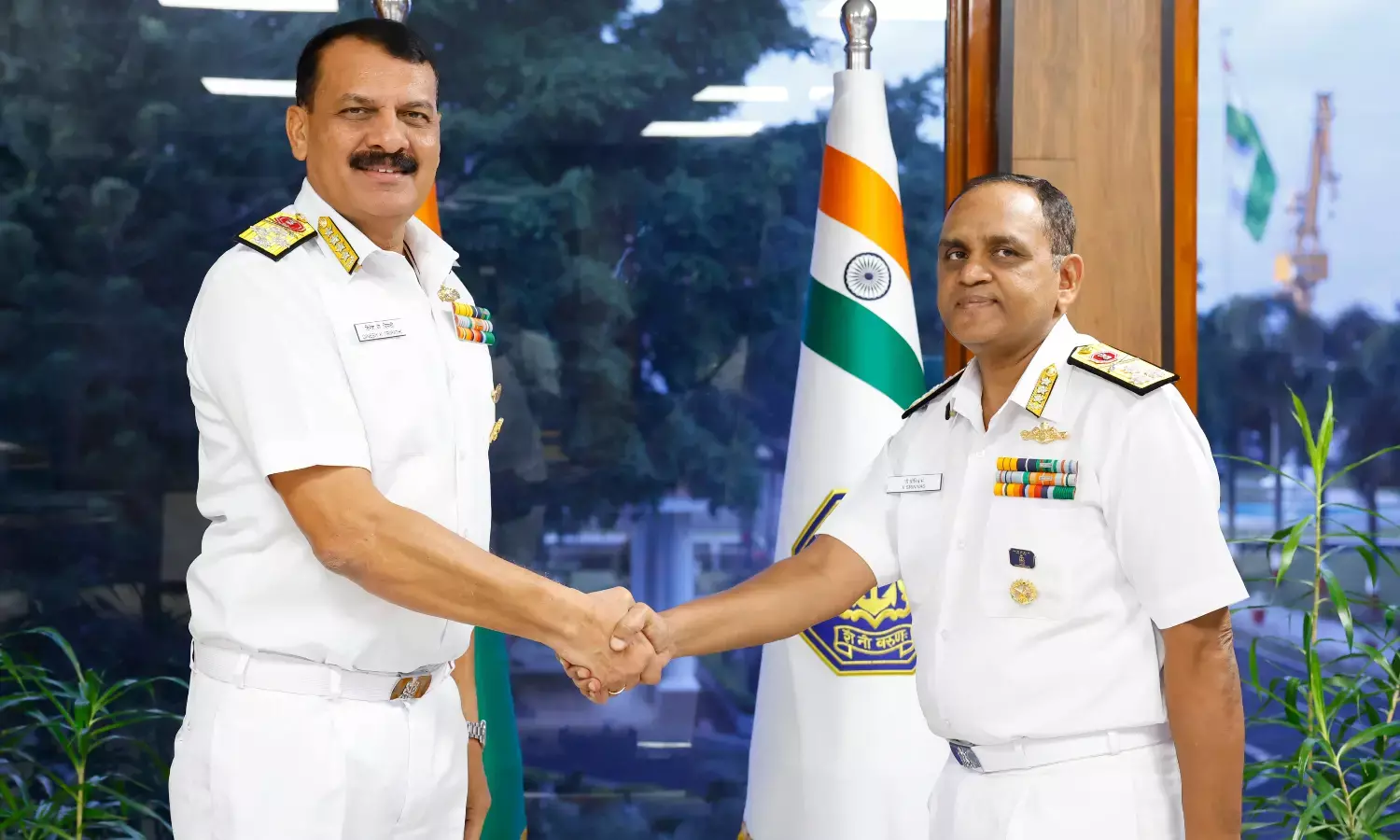 Naval Chief Admiral Tripathi Makes Inaugural Visit to Southern Naval Command