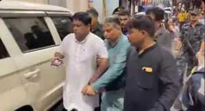 Bengal BJP chief falls sick as cops fire tear gas shells on protesters outside police headquarters