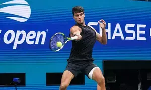 US Open: Alcaraz moves to second round with win over Li Tu