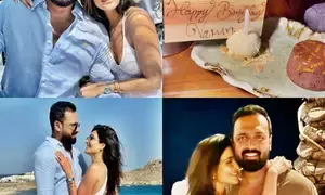 Karishma Tanna celebrates hubbys birthday in Mykonos with this  adorable message