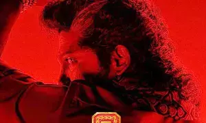 Allu Arjun looks intense in striking red new poster of Pushpa 2: The Rule