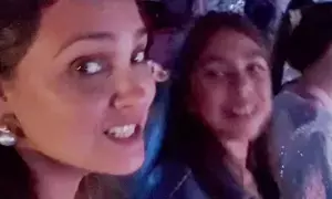 Lara Dutta shares precious moments with daughter at Taylor Swift’s concert