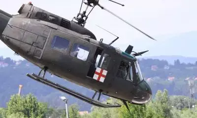 Military helicopter crashes in southern BiH