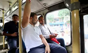 Priyanka highlights Rahul Gandhi’s efforts to address issues faced by DTC bus conductors, drivers