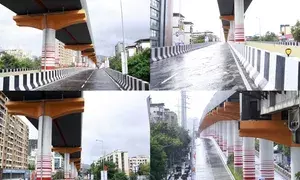 Mumbai Metropolitan Regions first double-decker flyover along with Metro route opened