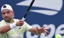 US Open: Grigor Dimitrov ousts Hijikata to reach third round