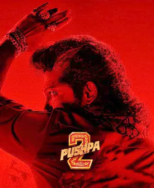 Allu Arjun looks intense in striking red new poster of Pushpa 2: The Rule Allu Arjun looks intense in striking red new poster of Pushpa 2: The Rule