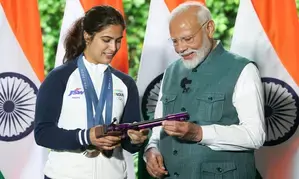 I was 16 when PM Modi told me I would be successful, recalls Olympic medallist Manu Bhaker