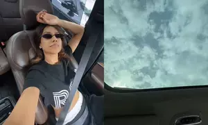 Nia Sharma’s mantra to beat traffic woes: Recline seat and look in the sky