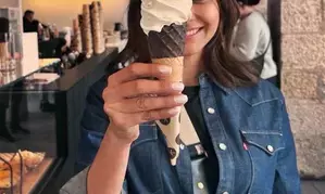 Mrunal Thakur flaunts this tempting delight on her cheat day