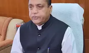 Sukhu govt indulging in liquor scam, says Jairam Thakur