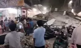 Under construction building collapses in Jaipur, rescue operations underway