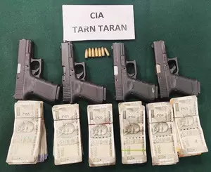 Punjab Police seize 4 Glock-19 pistols, one with NATO imprint Punjab Police seize 4 Glock-19 pistols, one with NATO imprint