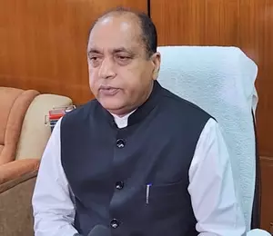 Sukhu govt indulging in liquor scam, says Jairam Thakur