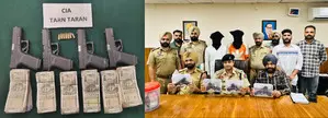 Arms smuggling racket with Pak links bused in Punjab; NATO imprinted pistol seized (Ld)