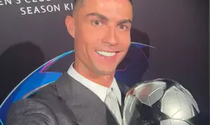 Goals and trophies are like ketchup: Ronaldo on receiving special UEFA award
