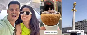 Aishwarya Sharma, Neil Bhatt share masala moments from their Tbilisi diary