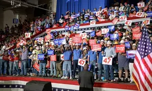 Slipping in polls, Trump revisits Harris’ radical past at Pennsylvania rally