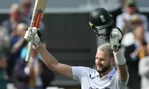 Never thought would get to Lord’s honours board for a hundred, says Gus Atkinson