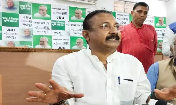 JDU Leader Ashok Chaudhury Sparks Controversy with Comments on Bhumihars