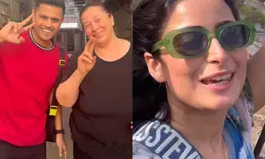 Neil Bhatt, Aishwarya bump into this crazy Raj Kapoor fan in Georgia