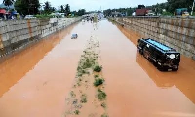 Telangana rains: Part of Hyderabad-Vijayawada highway submerged, traffic diverted