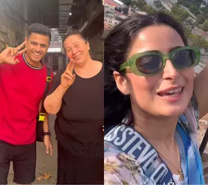 Neil Bhatt, Aishwarya bump into this crazy Raj Kapoor fan in Georgia Neil Bhatt, Aishwarya bump into this crazy Raj Kapoor fan in Georgia