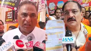 Delhi BJP vows to provide power bill refunds if elected, amid protest against AAP Delhi BJP vows to provide power bill refunds if elected, amid protest against AAP