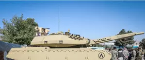 Iran unveils domestically upgraded M60 tank