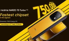 World’s 1st batch of Dimensity D7300 Energy to feature turbo performance in realme NARZO 70 Turbo 5G